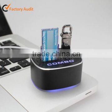 Wholesale Factory High Quality Unique Cute Style Micro 2.0 Card Reader Usb/por Hub/usb Hub photo-2