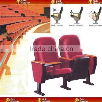 Solid Wood Auditorium Chair Cinema Seating With Cup Holder YA-01A photo-2