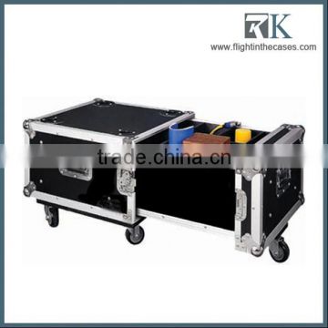 Plasma Case 12U professional soft rolling makeup case drawers