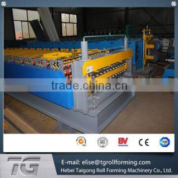 Pass CE & ISO aluminum double layer forming machinery ,roof wall roll forming machinery
