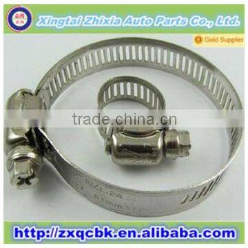 ZX Manufacture America Type Stainless Steel Hose Clamp / Pipe Clamp / Stainless Steel Fastener