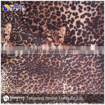 100%Polyester 3D Animal Printed Velboa Fabric /Velvet Fabric Made In China For Pet Products photo-2