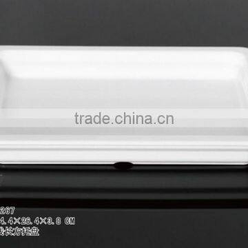 2015 Hot Selling Manufacter Wholeasle Square Print Melamine Cake Tray photo-1