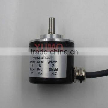 YUMO ISC3806 600PPR 5V CNC System Solid Shaft Encoder Optical Price Incremental Rotary Encoder photo-4