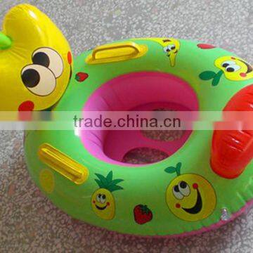 Cute lovely new cheap pvc baby swimming seat float