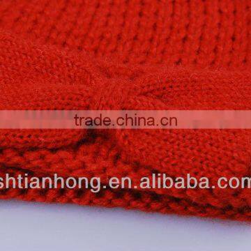 Kids Mohair Red Gloves Hat and Scarf Set