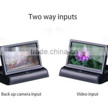 4.3 inch tft lcd car on dash monitor