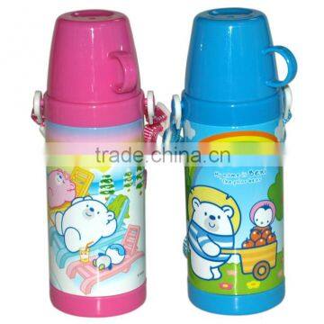 Platic material and Screw Cap Sealing Type 450ml bottles