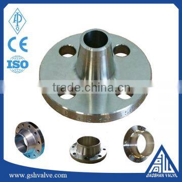 ANSI B16.5 steel pipes series flange for industrial gas pipe fitting