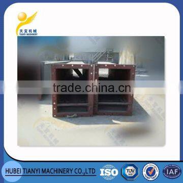 China Hot Sale Simple Structure Airtight Multiple Inlet and Outlet Cement Inclined Air Slide Conveyor photo-2