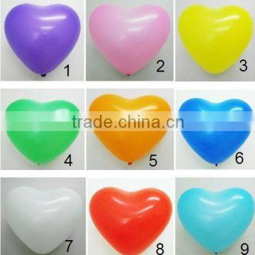 Factory price Heart latex Balloon /party use/wedding decoration balloon