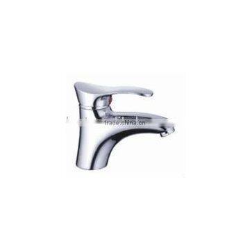 CROWN Single Lever Artistic Brass Basin Faucet