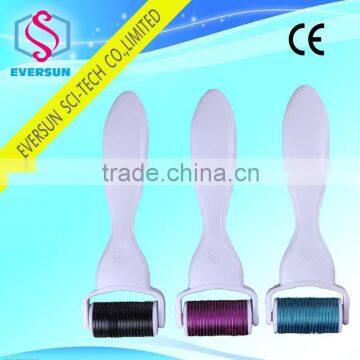 DNS 600pcs needles skin Derma roller factory supplier // three colors micro needle roller