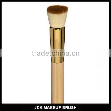 Bamboo flat vegan cosmetic buffer brush, premium buffer brush