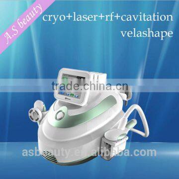 Vela + lipolaser + RF + frozen fat freezing body fat reducing machine