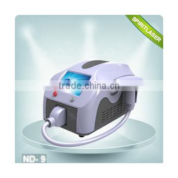 Super Hot Sale Q-Switch ND-9 YAG laser for all kingds of tattoo removal machine