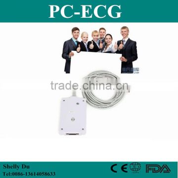 2015 Hot Sale CE&ISO Approved High Quality 12-lead Resting PC Based ECG Machine System+CardioScape-Shelly