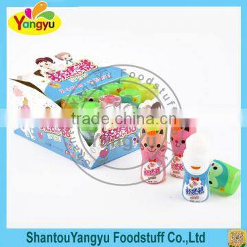 Cute penguin cartoon rolling ball sweet fruity taste jelly jam