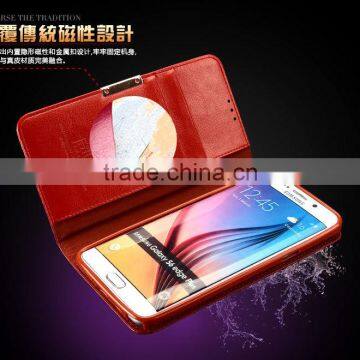 KALAIDENG Royale II Series Genuine Leather Case Magnetic Cover for Samsung Galaxy S6 Edge Plus photo-2