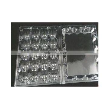 20pcs quail egg packing clear pastic tray quail products