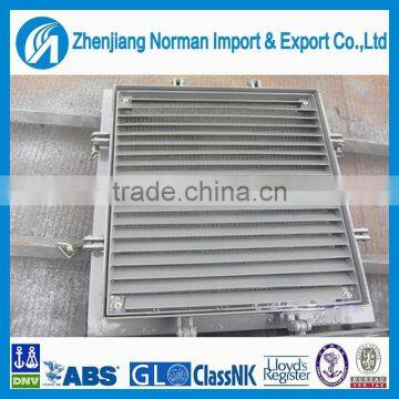 Marine aluminium closeable shutter