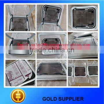 Marine deck hatch manufacturers,boat aluminum deck hatch for sale