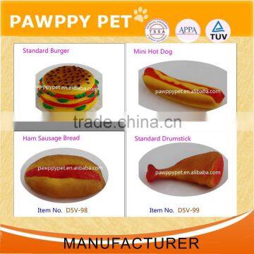 Food Theme Vinyl Dog Toys photo-1