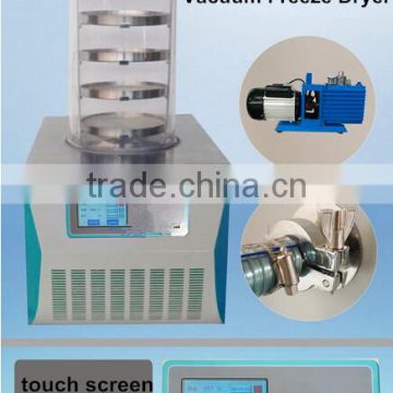 laboratory bench top stainless steel vacuum freeze dryer lyophilizer for sale