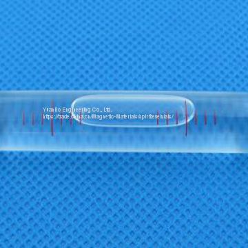 Glass Tubular Level Vials used in level instruments