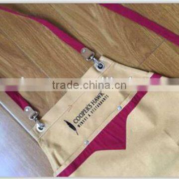 Heavy Duty Waxed Canvas Work Apron With Pockets photo-4