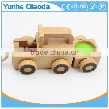 Baby Wooden Sounding Car Toys/ Pull Along Mini Wood Car With Xylophone in Toys photo-3