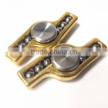 New Type Square Hand Spinner Brass Metal Fidget Toy photo-4