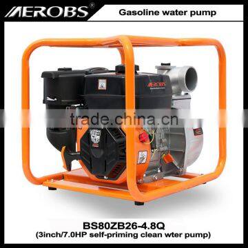 3inch 7.0HP Bomba de agua de gasolina con patentes