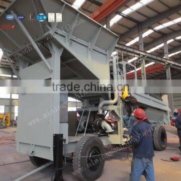 Ghana Hot Sale Alluvial Sediment Washing Mobile Gold Washing Machine With High Pressure Spray Bars photo-2