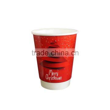 China Manufacturer Factory Direct Black Double Wall Paper Coffee Cup photo-6