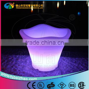 remote control color changing led modern clear ice bucket