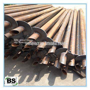 construction material screw anchor or helical pile for foreign market