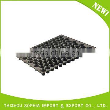 Hot Selling 104 Cell Black Plastic Nursery Tray for Plant photo-4