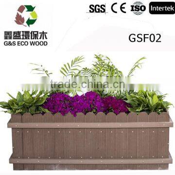 2017 Hot Selling Waterproof WPC Deck for Flower Pots Eco-friendly Wpc Flower Box photo-6
