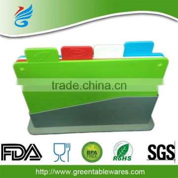 plastic PP cutting board with handle/PP cutting board/plastic chopping board