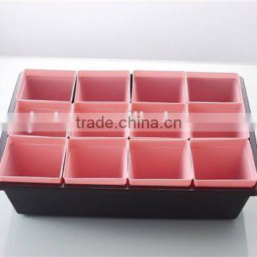 Durable 12 Cells Hole Nursery Pots Plant Seeds Grow Box Tray Insert Propagation Seeding Case Flower Pot Plug Plant Trays