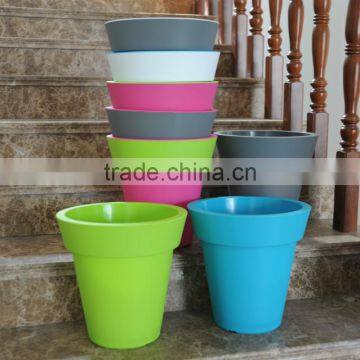 Hydroponic Strong and Durable Plastic Round Pot