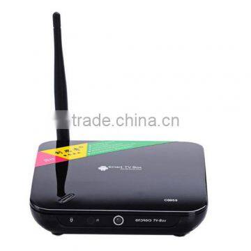 Wholesale Android 4.4.2 Quad Core Android TV Box CS968 With Web Cam, Mic, RK3188 2G/8G With WIFI Remote Control