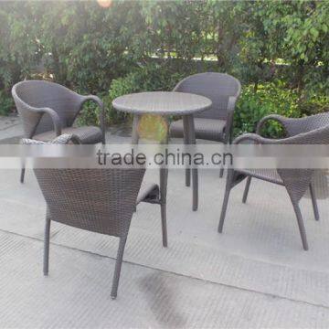 Garden Furniture Aluminum Coffee Table and Chair Set photo-5