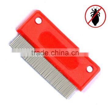 Schooltime Lice & Nit Comb-- Metal Comb with Ergonomic Handle