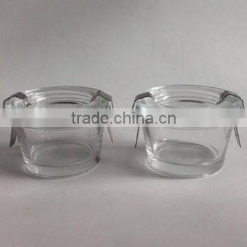 Wholesale 70 ml Small Transparent Glass Bowl With Clip Lid,glassware photo-3
