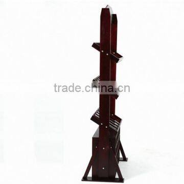 Best-selling Color Painting Large Wooden Wine Rack photo-2
