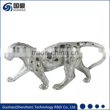Bronze Cheetah and Panther Sculpture Statues photo-4