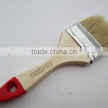3" Bristle Paint Brush Wooden Handle photo-2