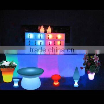 Rechargeable Led Recliner Barcelona Hotel Reception Furniture, Led Counter photo-3